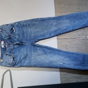 Chicos cinch skinny jeans size 8